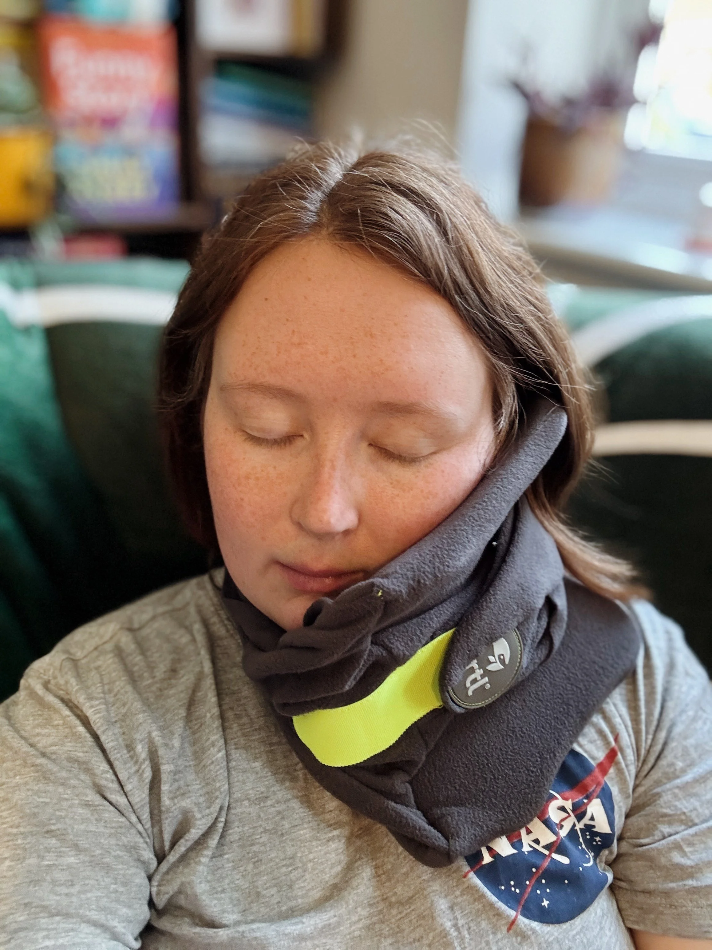 Trtl Travel Pillow Review — Julia's Bookcase